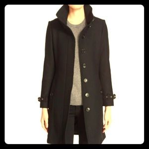 Burberry Gibbsmoore Funnel Collar Trench Coat